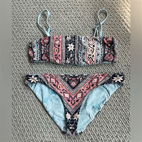 Billabong Reversible Bikini Set High Quality Swimwe Gem