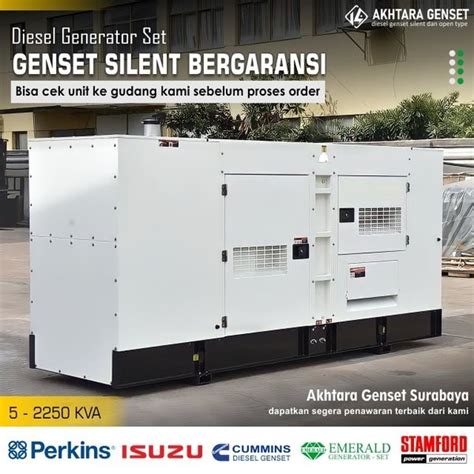 Jual Genset Murah Kva Kva Kva Perkins Isuzu Cummins Emerald