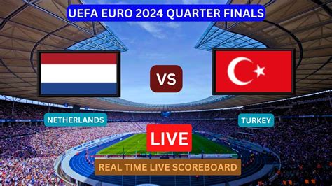 NETHERLANDS Vs TURKEY Live Score Update Today Soccer Football Match