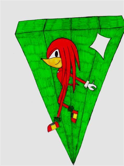 Knuckles And The Master Emerald By Gallerica On Deviantart