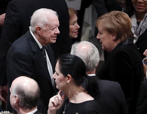 Oldest surviving ex-president Jimmy Carter attends Bush's funeral ...