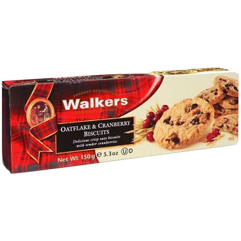 Biscuiti Cu Fulgi De Ovaz Si Merisoare Walkers 150g EMAG Ro