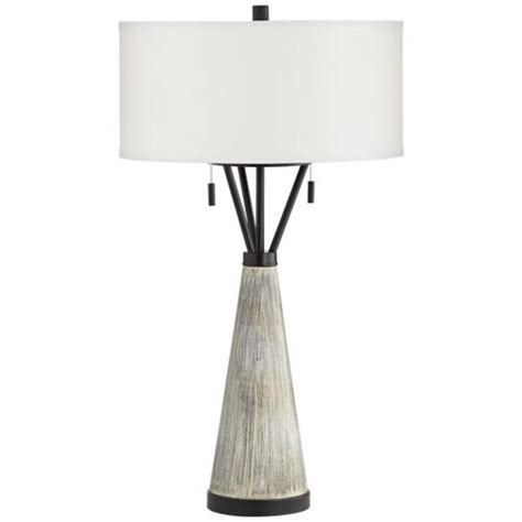 Pacific Coast Lighting Oakland Poly Body Metal And Resin Table Lamp In