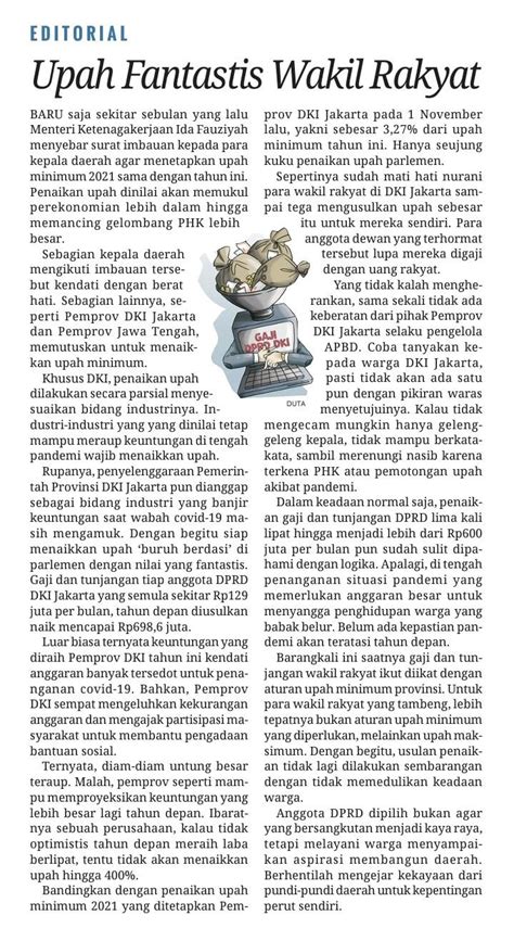 Contoh Teks Editorial Terbaru Beserta Strukturnya Yang Menarik