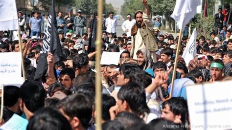 Protests staged in Kabul city against Taliban office in Qatar - Khaama ...