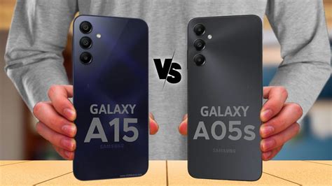 Samsung Galaxy A15 5g Vs Samsung Galaxy A05s Youtube