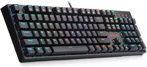Redragon Surara K Rgb Wired Mechanical Gaming Keyboard Hot Swappable
