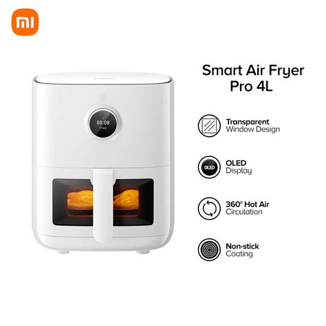 سرخ کن بدون روغن (هوا پز) شیائومی Xiaomi Smart Air Fryer Pro 4L (MAF05)