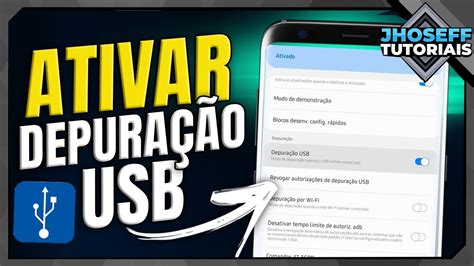 COMO ATIVAR DEPURAÇÃO USB CELULARES SAMSUNG YouTube