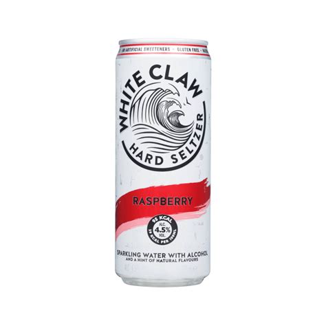 White Claw Hard Seltzer Raspberry 033l Bx Roma Butikken