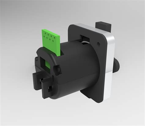 Герметичный разъем RJ-45 - Чертежи, 3D Модели, Проекты, Электронные ...