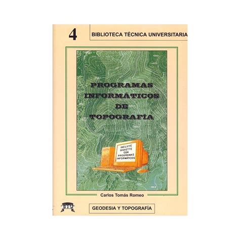 Libro Programas Informaticos De Topografia Incluye Cd Rom Con