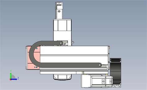 同步带模组 悬臂三轴机械手 负载9kg Xymp653 A1 模组 上下料机械手[xymp653 A1] Step 模型图纸下载 懒石网