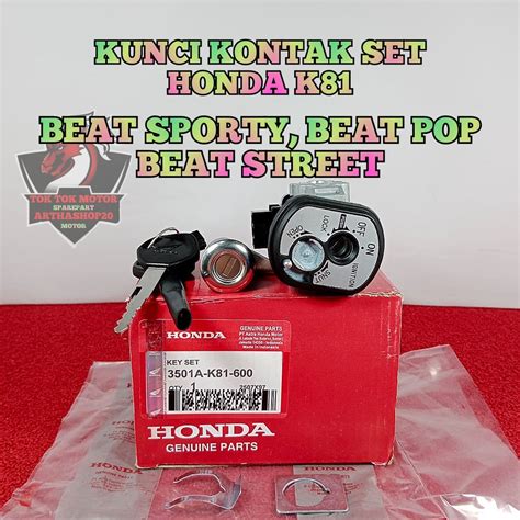 Jual Kunci Kontak Kualitas Asli Original Honda Ahm K Beat Pop Beat