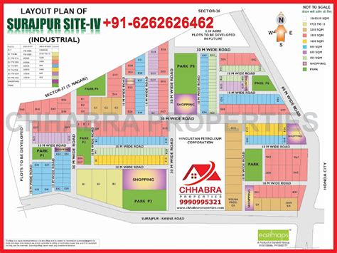 Maps Of Greater Noida Map Of Site Greater Noida Hd Map Layout Plan