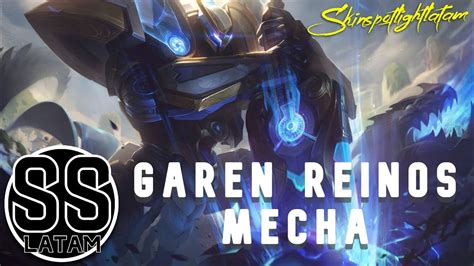 Garen Reinos Mecha SkinSpotlight Español Latino leagueoflegends