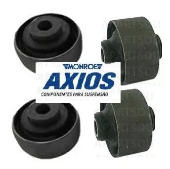 Kit 04 Buchas Balança Bandeja Leque Ford Mondeo 97 Axios