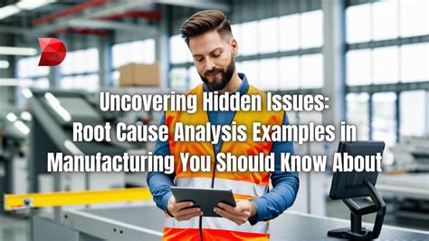 Root Cause Analysis Examples In Manufacturing Datamyte