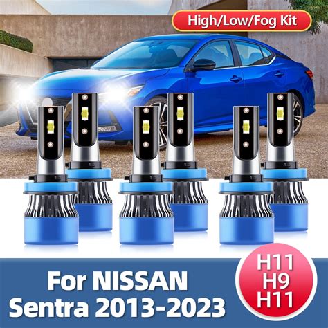 Lslight Faros Led Csp Para Coche Bombillas Antiniebla De 12 24v Para Nissan Sentra 2013 2023