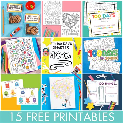 100th Day of School Printables – That's What {Che} Said...