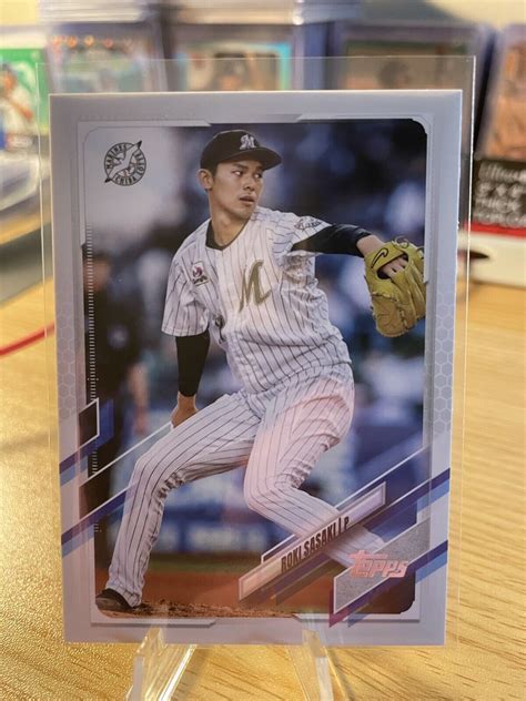 2021 Topps NPB Nippon Professional Baseball 112 Roki Sasaki RC