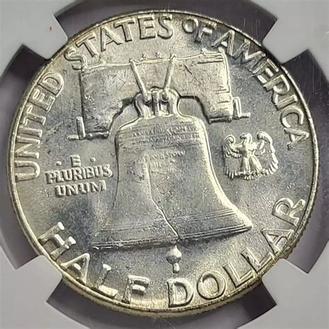 Ngc Ms Fbl Franklin Half Dollar Old Pueblo Coin