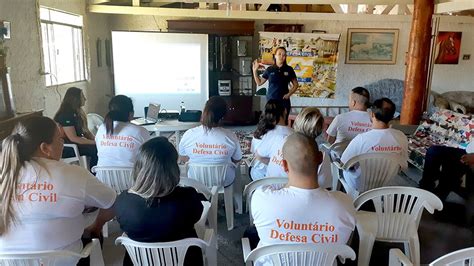 Defesa Civil Municipal Capacita Segunda Turma De Volunt Rios Da