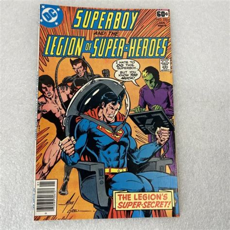 BD SUPERBOY AND The Legion Of Super Heroes 235 DC Comics 1978 EUR 4 85