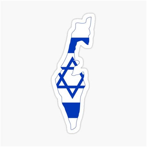 Israel Flag Stickers | Redbubble