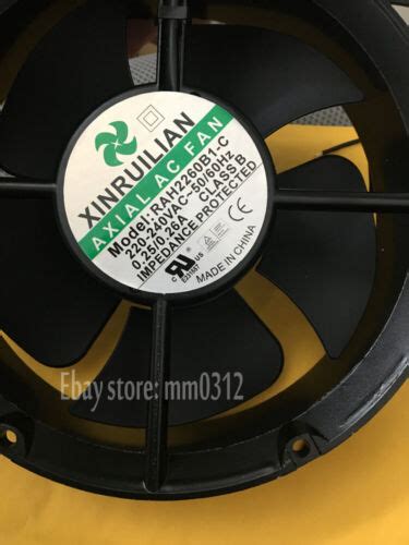 1pcs original XINRUILIAN RAH2260B1-C 220V 0.25/26A 20060 20CM fan 2 ...