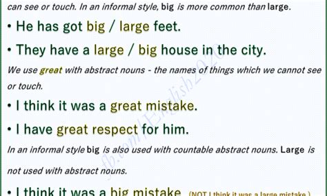 perbedaan antara big  large guruorid