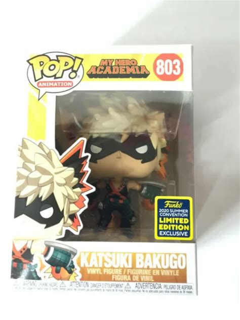 Funko Pop Vinyl My Hero Academia Katsuki Bakugo Sdcc Exclusive