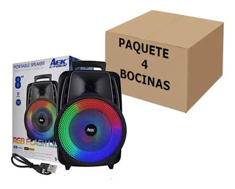 Bocina Aek Cyber S Port Til Con Bluetooth Negra V Mercadolibre