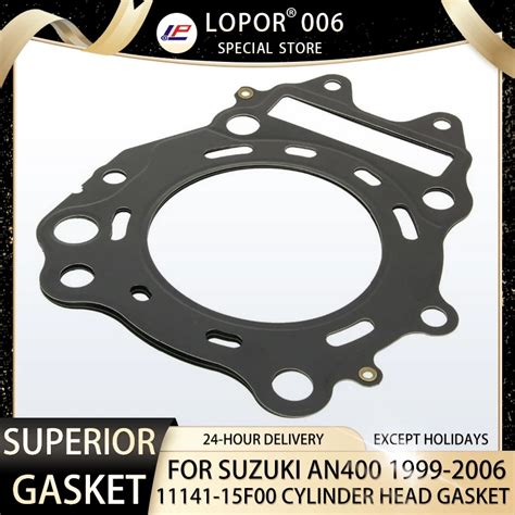 Motorcycle Engine Cylinder Head Seal Gasket For Suzuki An An