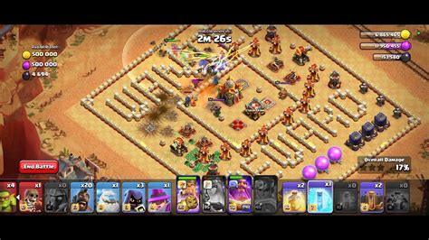 Easily 3 Star Fear The Rocket Spear Challenge Clash Of Clans Youtube