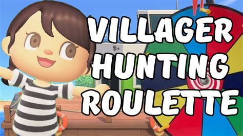 Villager Hunting Roulette Acnh Island Challenge Ep 2 Youtube