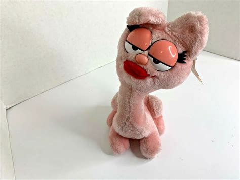 Dakin Garfield Arlene Pink Peluche Gato Juguete Con Etiquetas Etsy