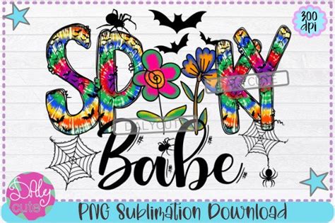 Spooky Babe Halloween Sublimation Graphic By Winnieartdesign Creative Fabrica