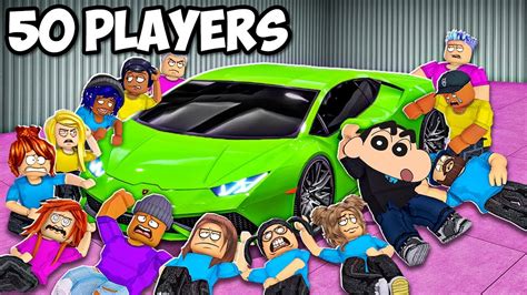 Shinchan Got His First Lamborghini In Roblox Hindi Gameplay Youtube