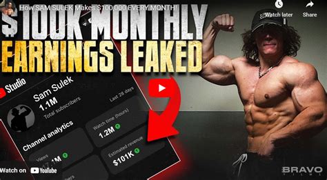 How Sam Sulek Makes $100,000 Every Month! – IronMag Bodybuilding & Fitness Blog