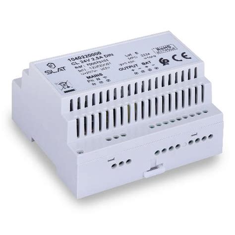 Alimentation Secourue 24V 2 5A 230V 60W SLAT CLASSIC Chargeur De