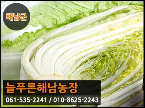 늘푸른해남농장 청정해남김장절임배추맑은해수로절인해남절임배추해남김장절임배추가격해남김장절임배추산지직송가격 네이버 블로그