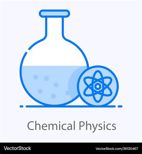 Chemical physics Royalty Free Vector Image - VectorStock