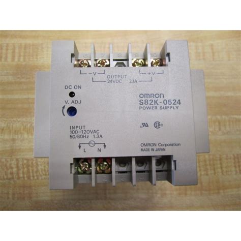 Omron S82K-0524 Power Supply 24VDC S82K0524 - Mara Industrial