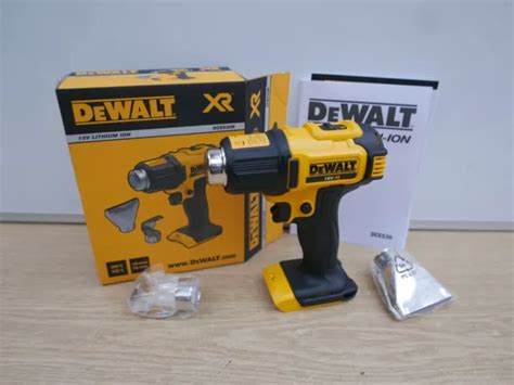 DEWALT DCE V Xr Cordless Hot Air Heatgun Paint Stripper PicClick UK