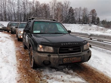 День рождения Forester Moscow Club! — Subaru Forester (SG), 2 л, 2004 ...
