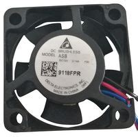 ASB0305LA-D DELTA ELECTRONICS / FANS, DC Axial Fan, 5 V, Square, 30 mm ...