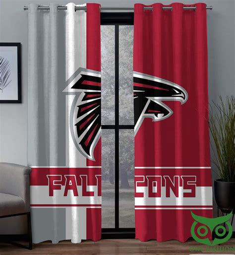 NFL Atlanta Falcons Limited Edition Window Curtains Owl Fashion Shop