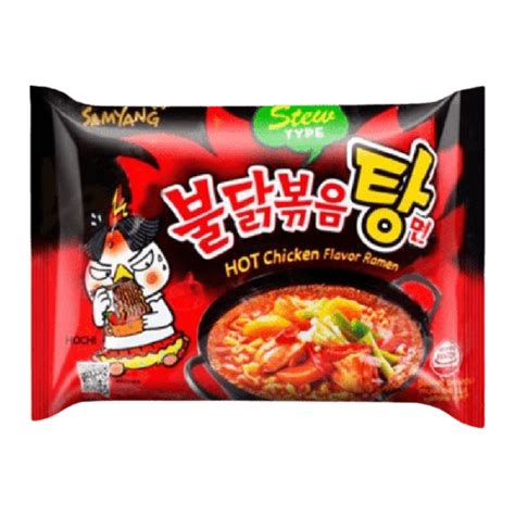 SAMYANG Buldak Hot Chicken Flavor Ramen Stew 145g Kpopowo pl albumy KPOP CD gadżety KPOP merch