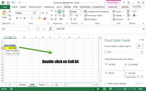 Consolidate Multiple Worksheets Into Excel Pivot Tables